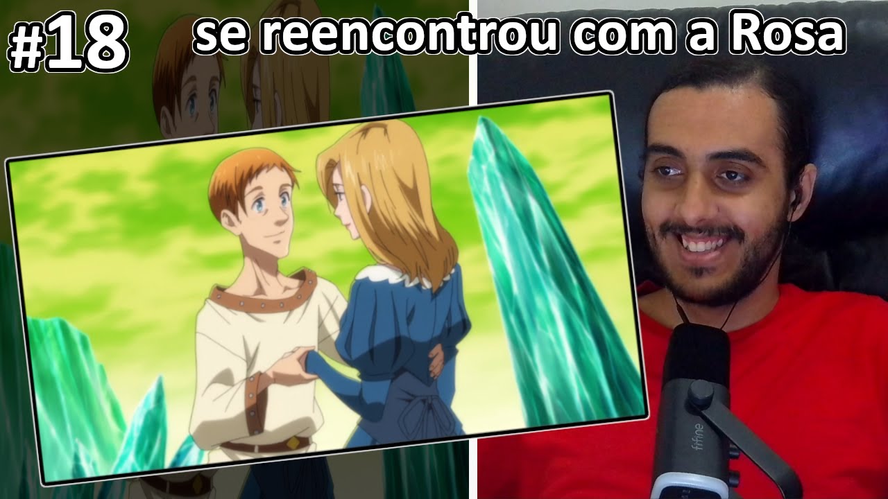 O passado do Escanor - Nanatsu no Taizai 4T EP 18 (React)
