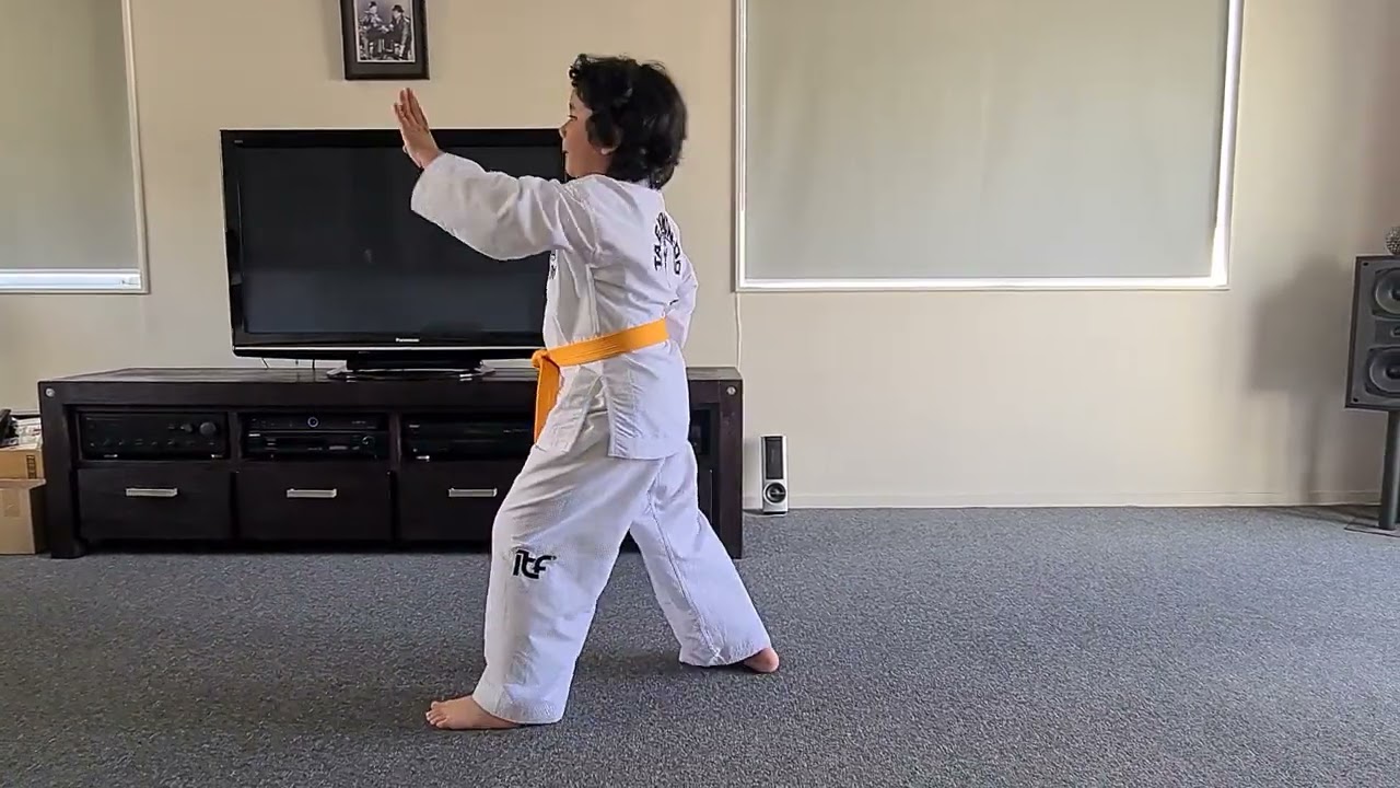 3 Step Sparring Taekwon-Do Itf