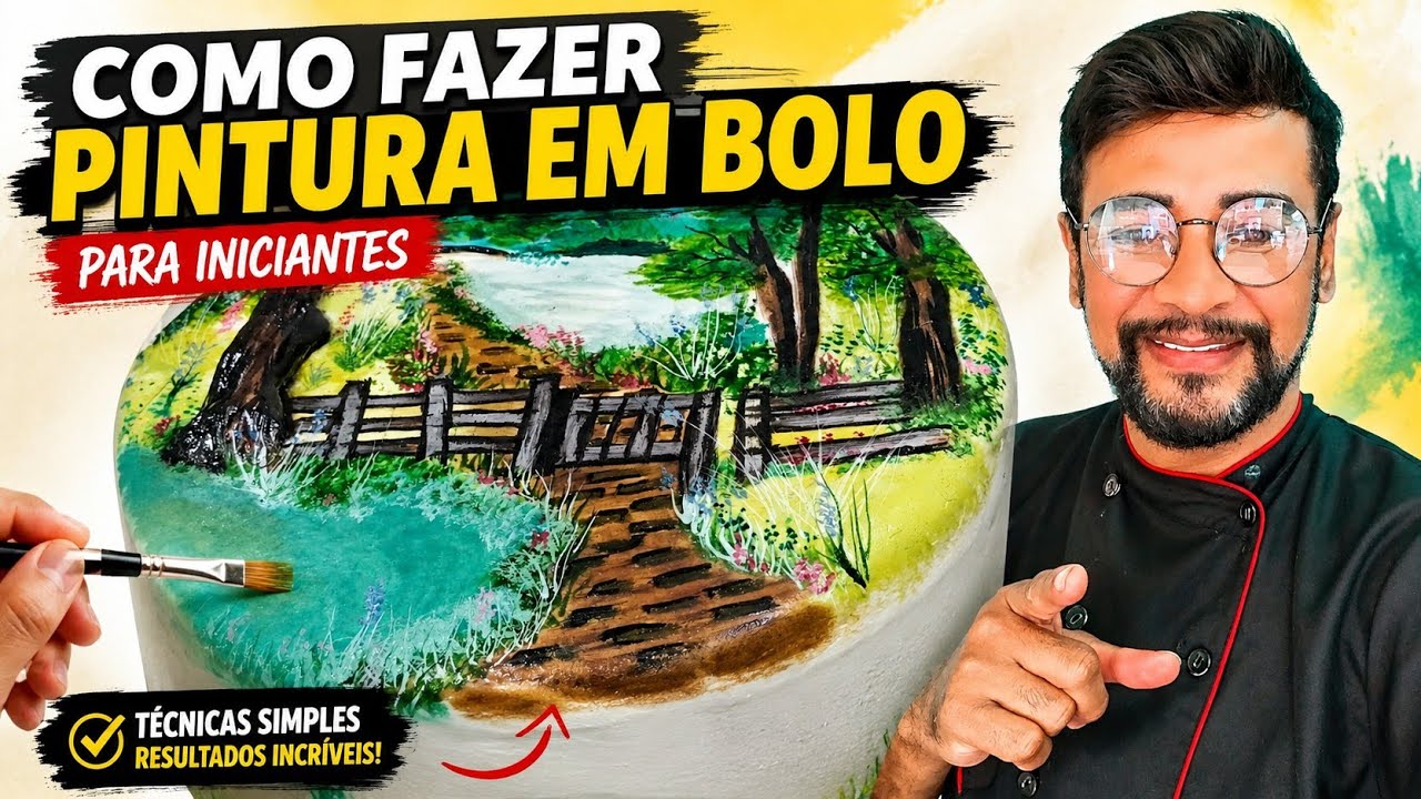 UM BOLO 🎂 OU UMA OBRA DE ARTE 🖼️