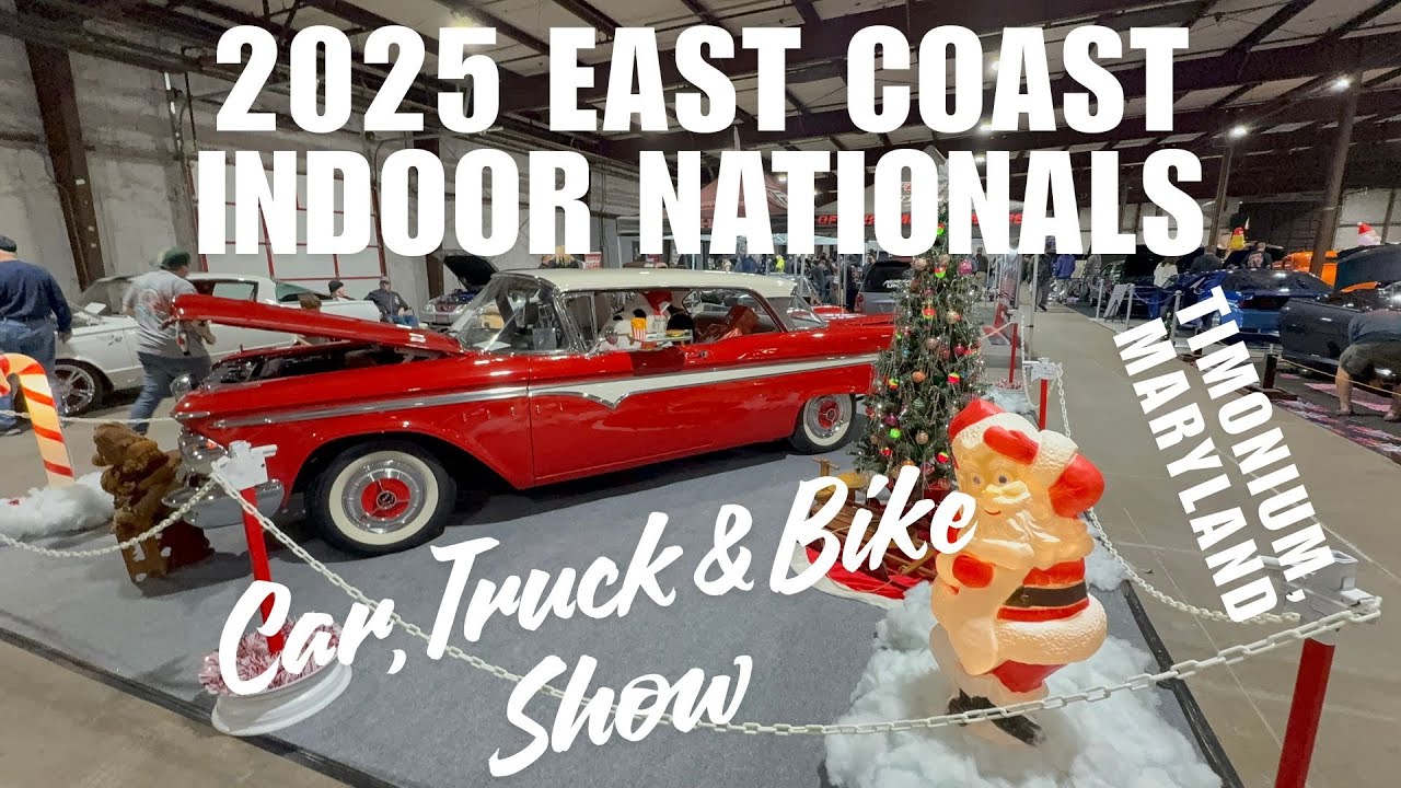 2025 East Coast Indoor Nationals Car Truck & Bike Show - Timonium Maryland