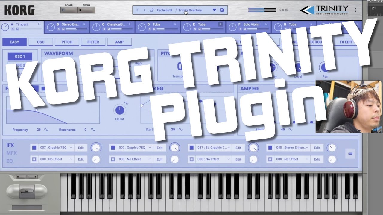 KORG Trinityのプラグイン！Tritonでがっかりしていた貴方を救いたい