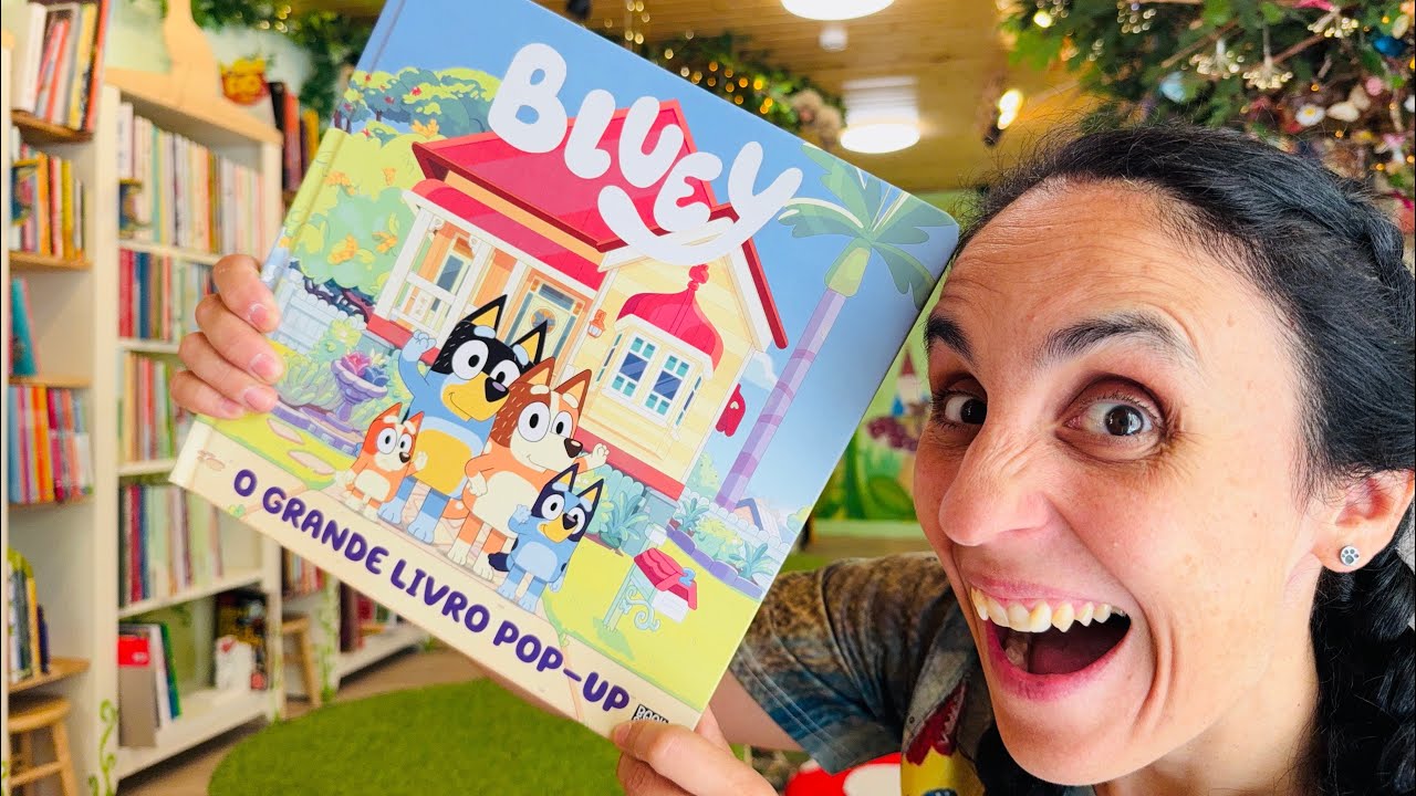 Bom dia Histórias: Bluey Pop up