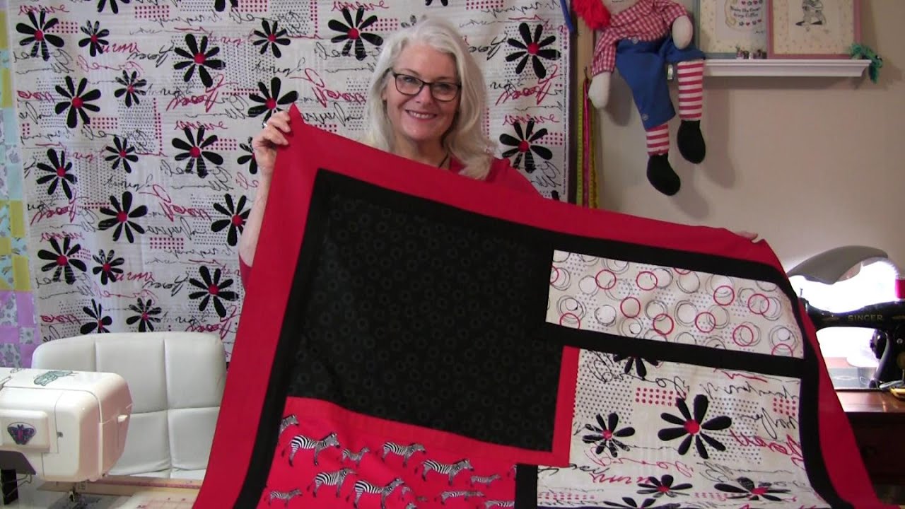 Modern Collage Art Quilt