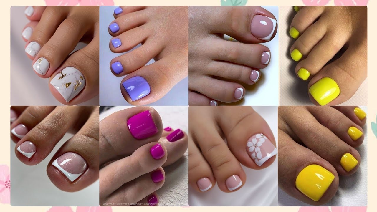 UÑAS IDEAS PIES 2025 💅👌 TENDENCIAS nails PIES 2025