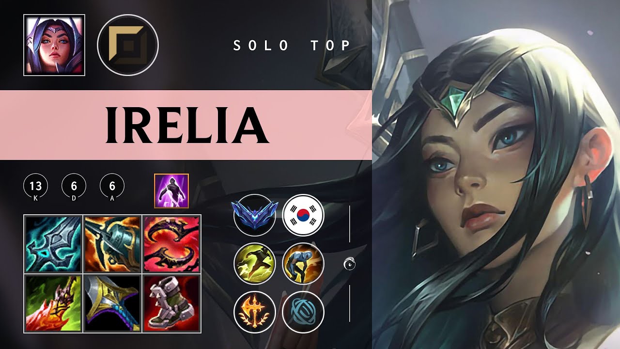 Irelia Top vs Gwen - KR Diamond Patch 26.02