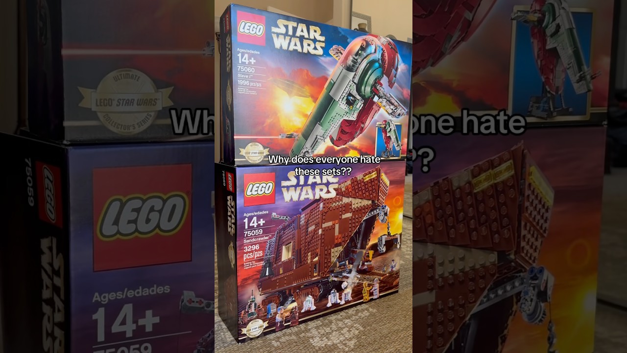 Why do these sets get no love?? #lego #legostarwars #starwars