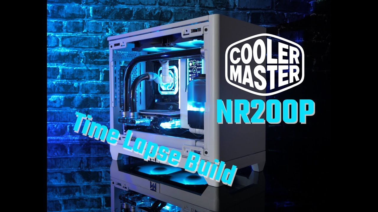 Custom Loop! Cooler Master NR200P ITX Case! Time Lapse Build!