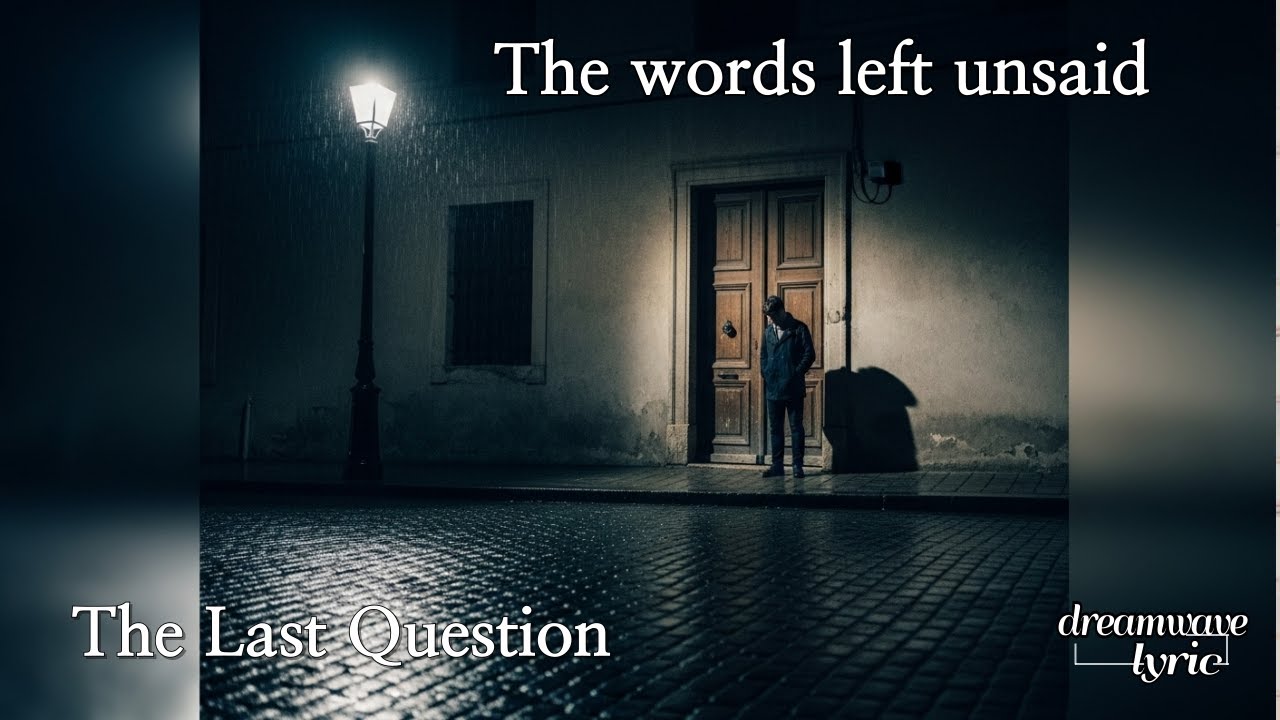 The Last Question &ndash; the words left unsaid (Lyrics)| Dreamwave Lyrics