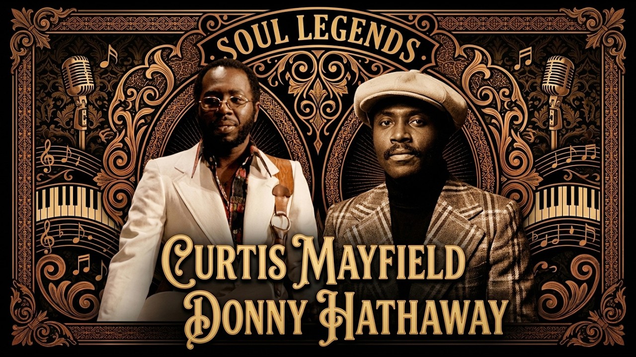 Smooth Soul Love Songs – Curtis Mayfield & Donny Hathaway Style (Late Night 70s Vibes)