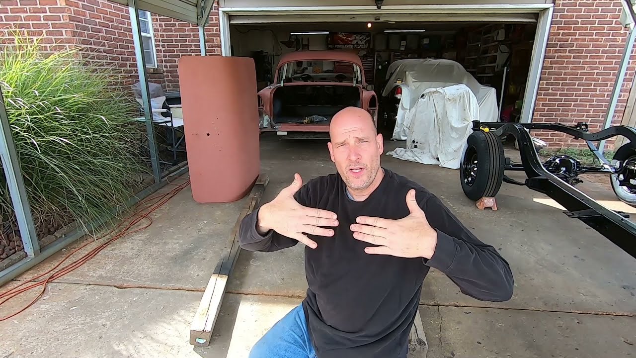 How to align a trunk lid 1955 1956 1957 Chevrolet