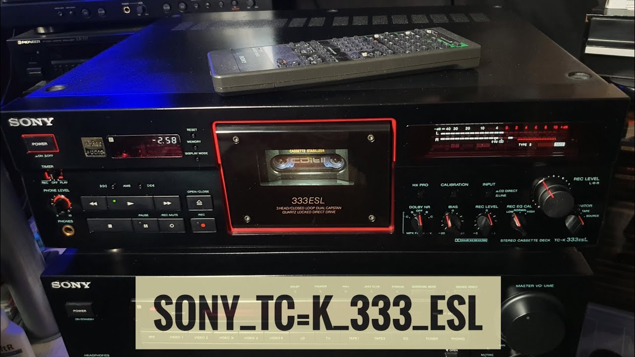 Sony 333 esl профилактика, сборка.