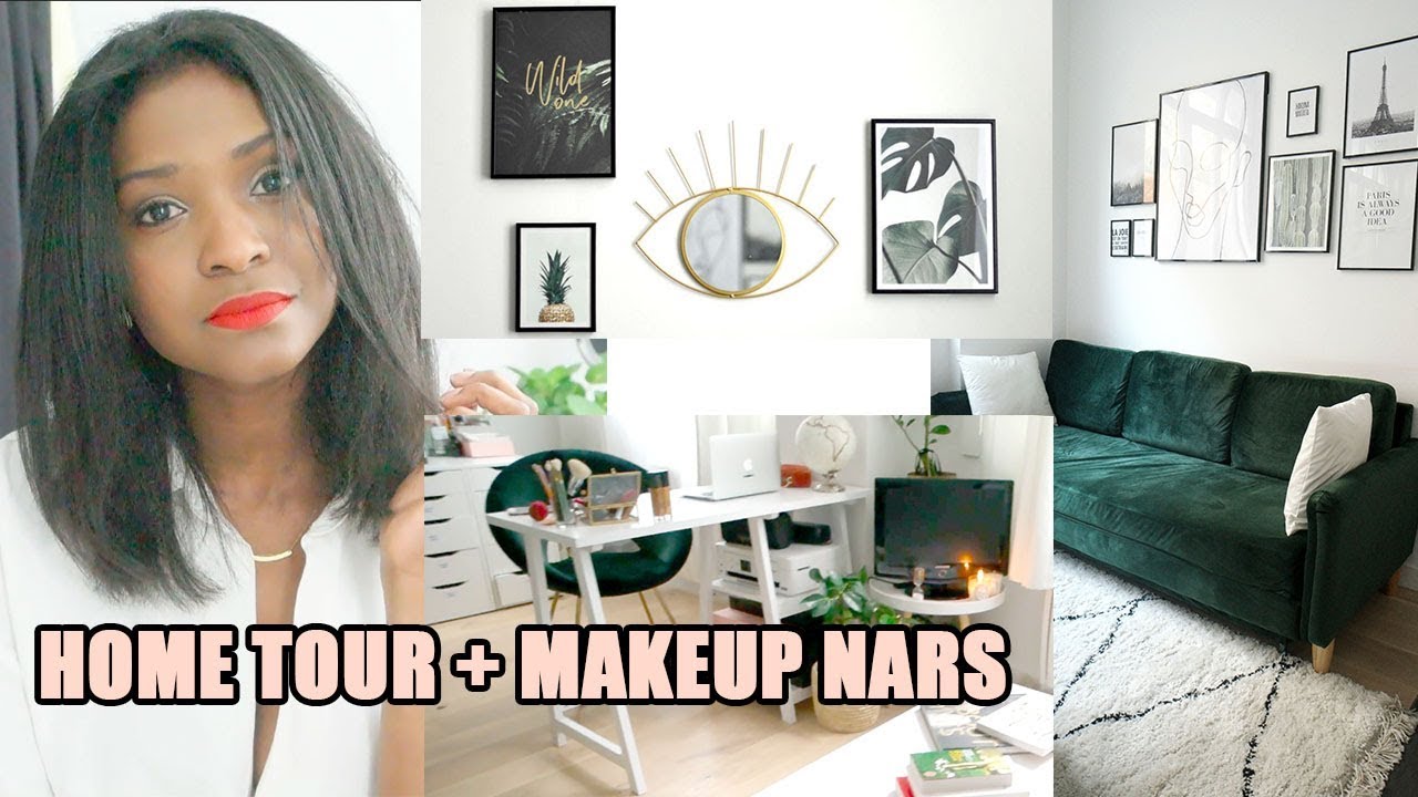 HOMETOUR Mon salon + Mon bureau & Makeup Nars