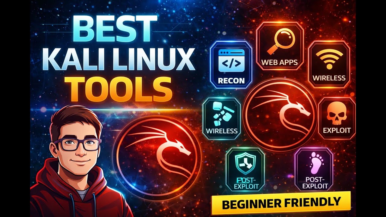 Kali Linux Tools You Must Know | Top Kali Linux Tools for Ethical Hacking & Cybersecurity Beginners