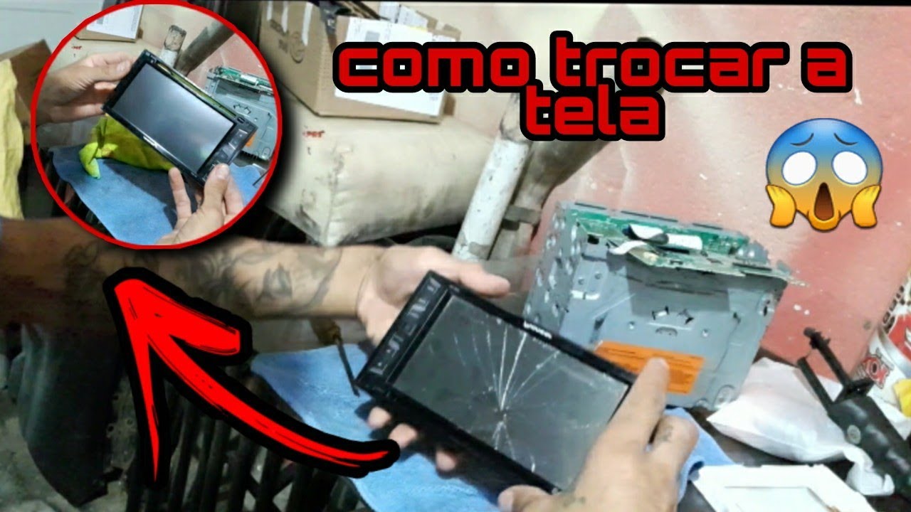 🟢COMO TROCAR TOUCH SCREEN DO 2 DIN DA PIONEER ..(MISTER CUSTOM'S)✅