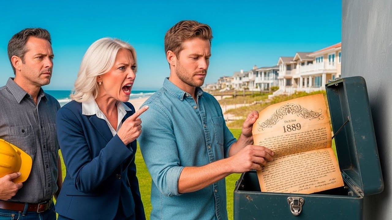 HOA Built 7 Beach Houses on My Coastal Land, I Let Them Sell, Then Pulled Out My 1889 Deed