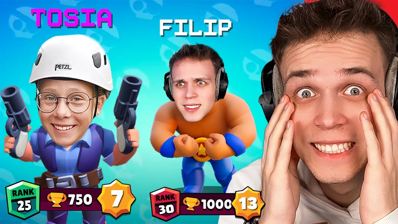 Mój PIERWSZY RAZ z SIOSTRĄ w BRAWL STARS!