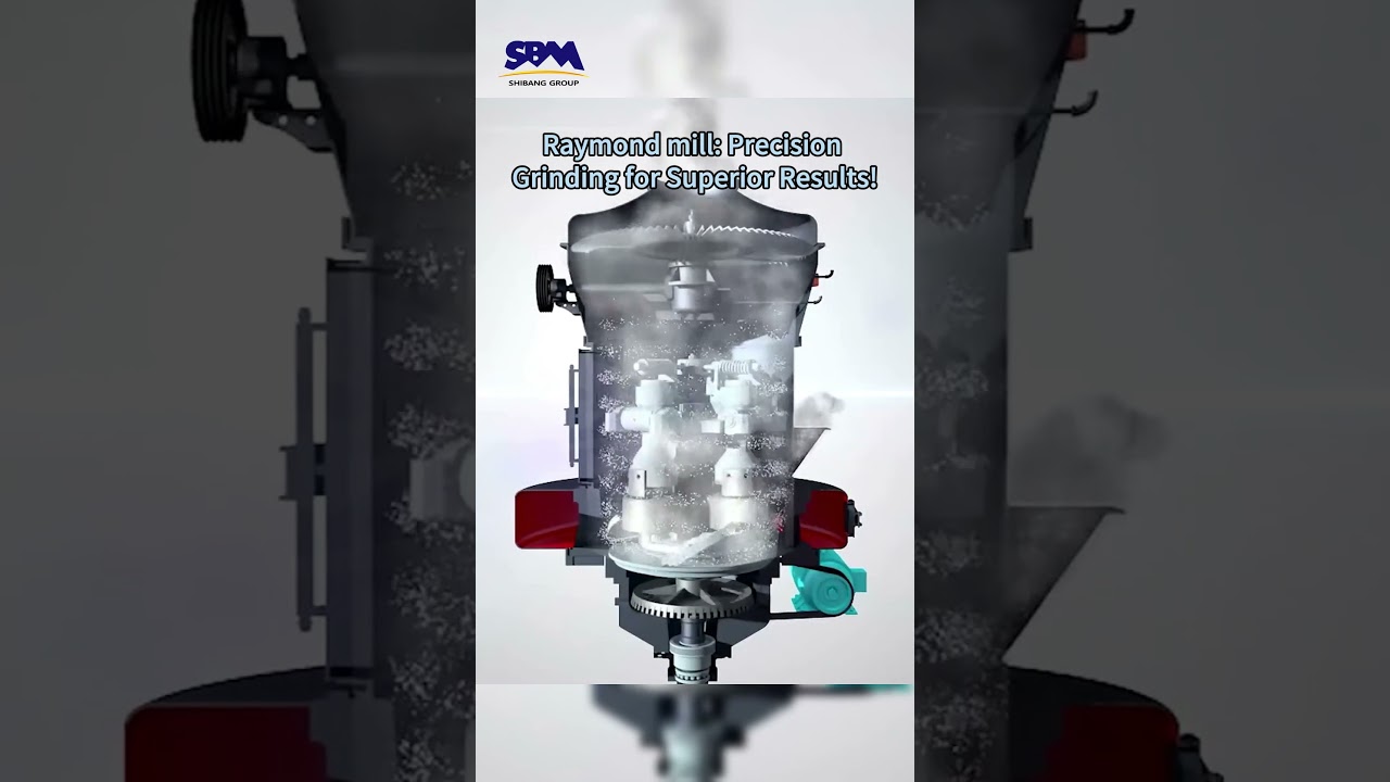 Raymond mill -- Precision Grinding for Superior Results!  #mill #grindingmill #raymondmill #crusher