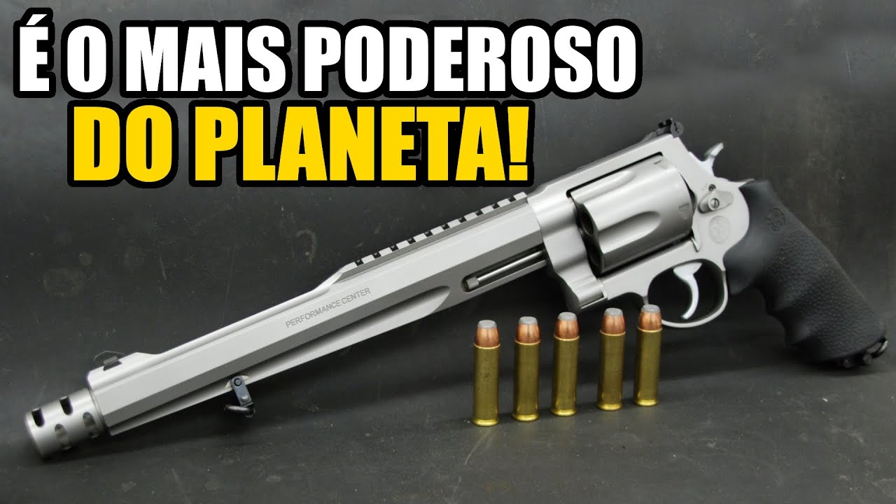 O Smith & Wesson M500 e sua potência inacreditável!