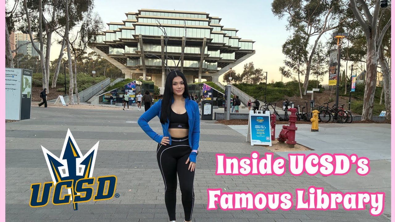UCSD Campus Tour Mini Series Pt. 1: Inside UCSD'S FAMOUS LIBRARY + Target on Campus! 
