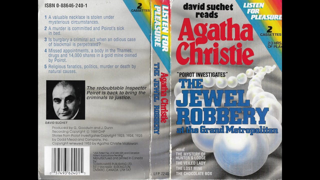 Agatha Christie - The Chocolate Box, 1924 Audiobook, Read by David Suchet