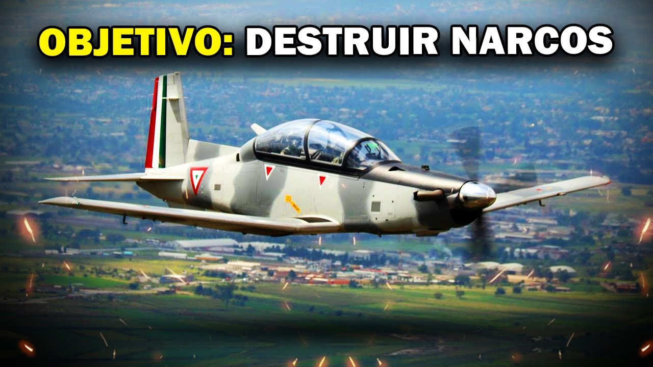 ¡México MUESTRA por PRIMERA VEZ el poder de fuego de estos aviones! | ﻿T-6C Texan II