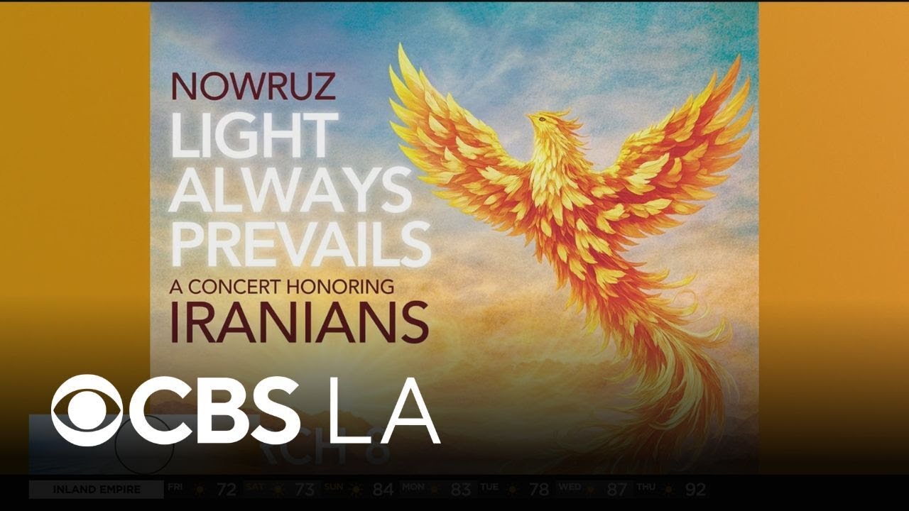 A concert honoring Iranians at the 2026 Nowruz Concert at UCLA