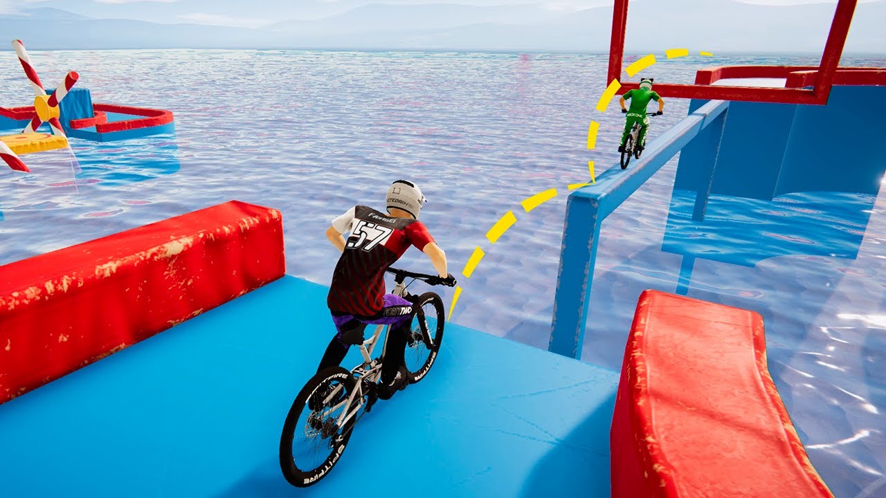 Ostacoli IMPOSSIBILI con LA BICI! - Descenders