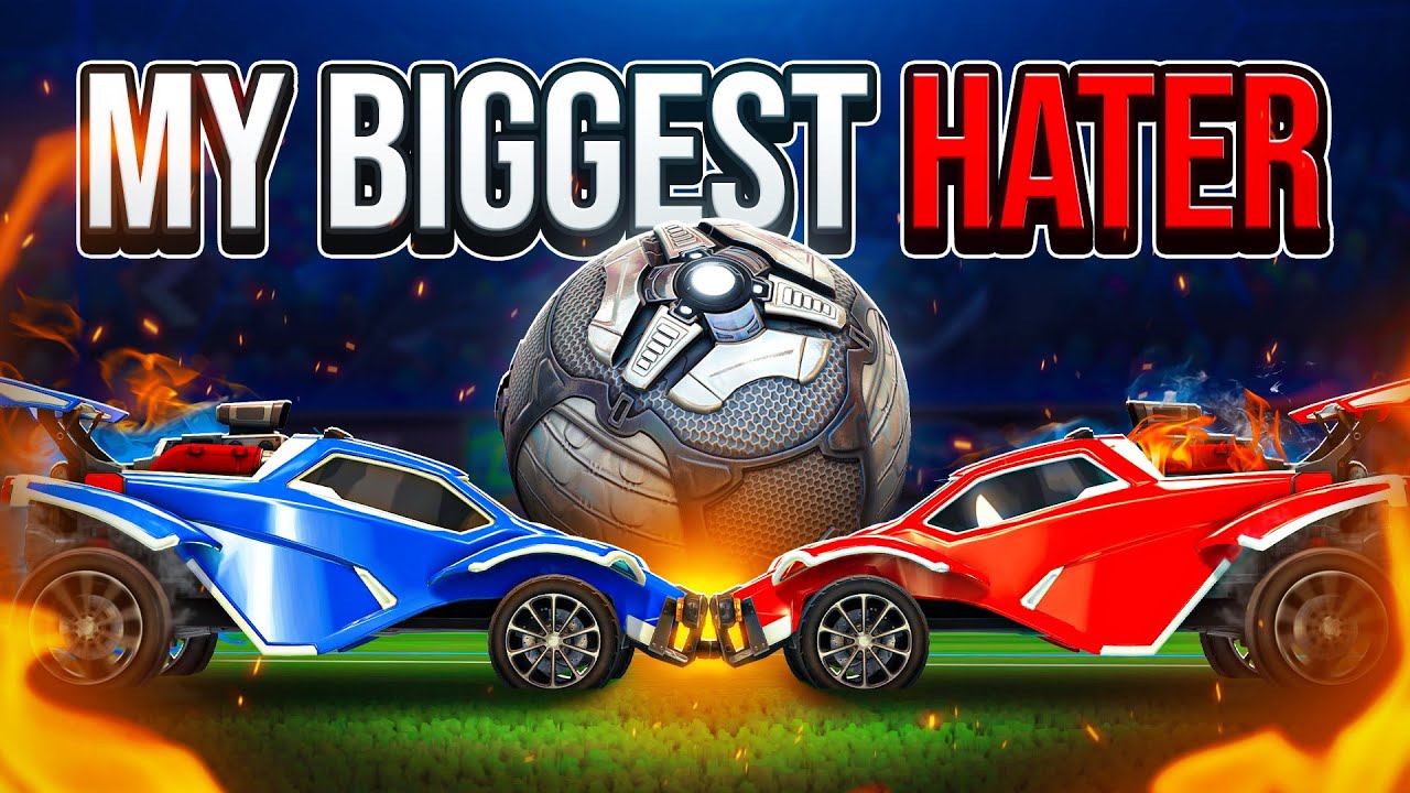 I FACED MY BIGGEST HATER IN ROCKET LEAGUE...