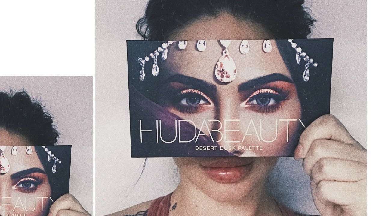 HUDA BEAUTY DESERT DUSK PALETTE // Beginner Friendly Eye tutorial