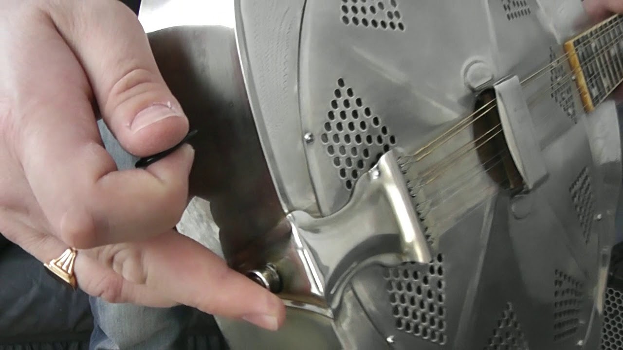 Resophonic mandolin goes electric - sound demo!