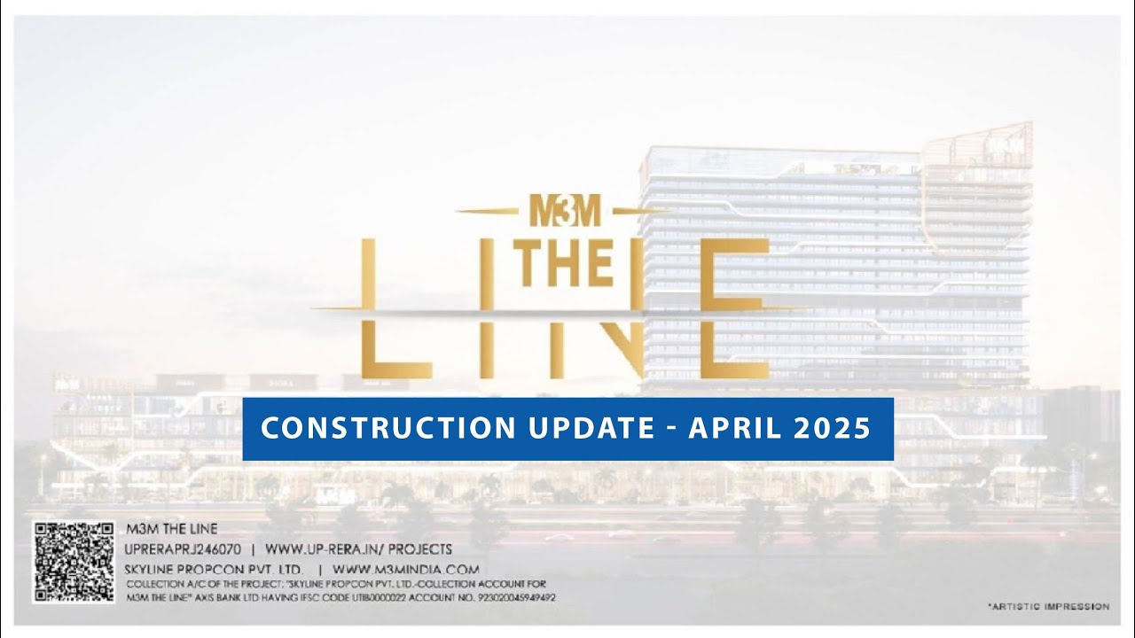 M3M The Line, Sec-72 Noida | Construction Update April 2025