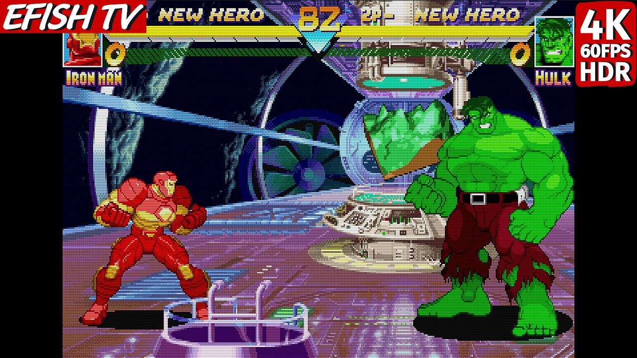 Iron Man vs Hulk (Hardest AI) - Marvel Super Heroes