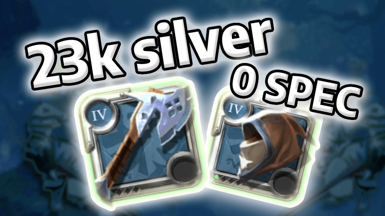 CHEAPEST Battleaxe Build in albion online