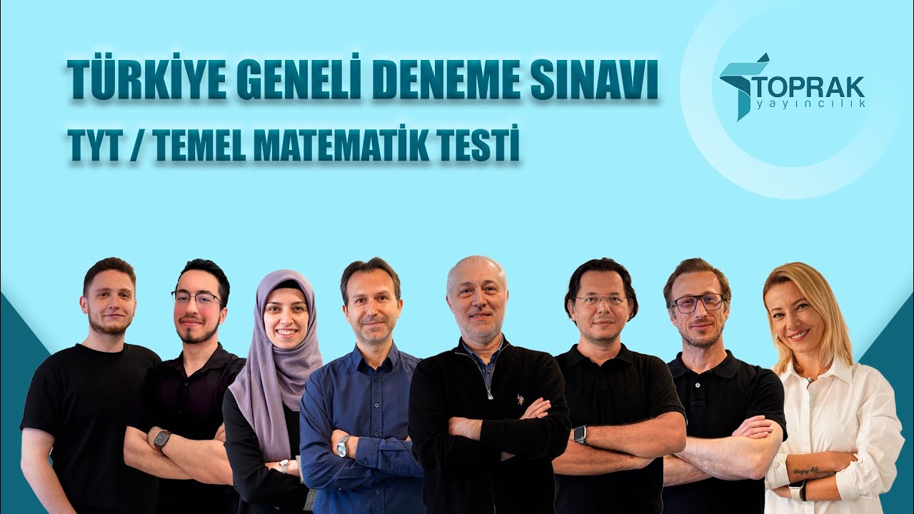 TOPRAK 2025 TÜRKİYE GENELİ - TYT TEMEL MATEMATİK TESTİ