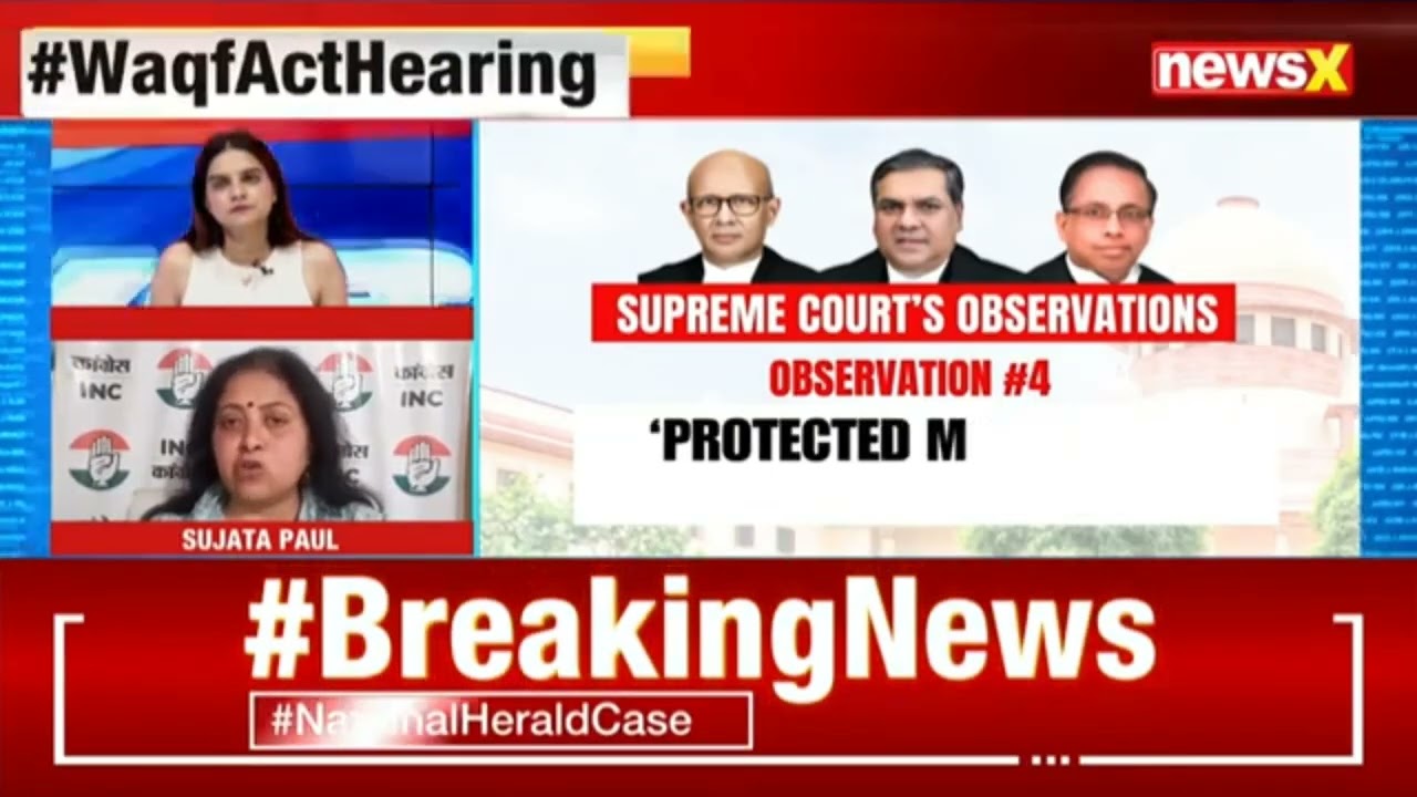 Hon'ble Supreme Court's observation on Waqf by user.