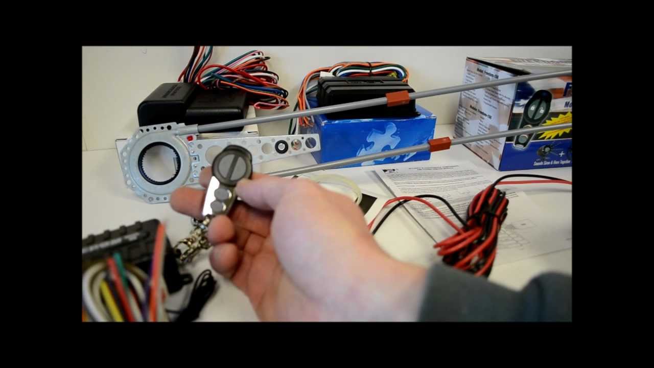 Car alarm power window roll up modules wiring & installation explained