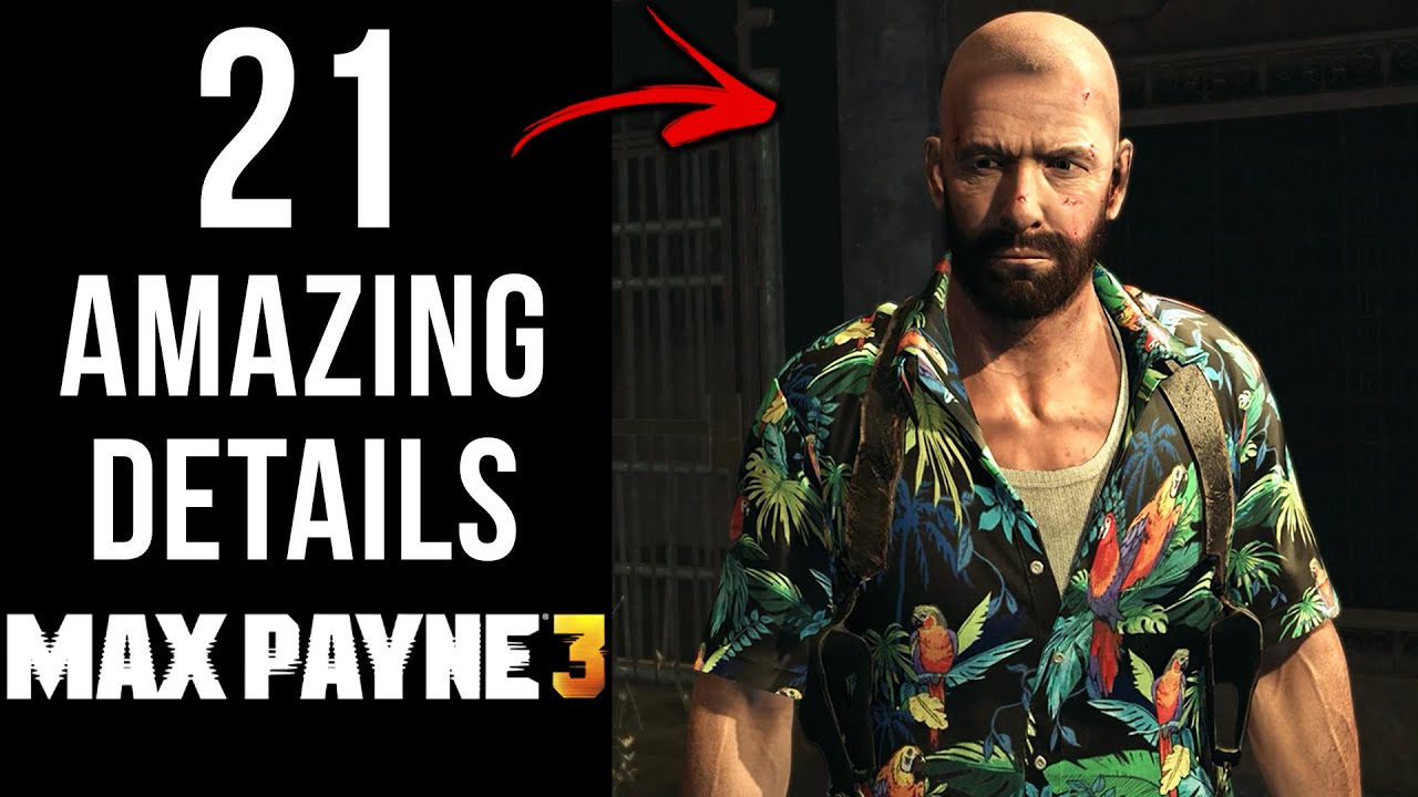21 УДИВИТЕЛЬНАЯ деталь в Max Payne 3
