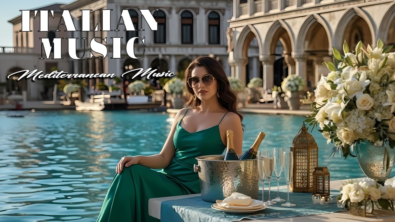 🎶 Italian Vibes & Mediterranean Music 🎶 2+ Hours Lake Como Relaxation & Scenic Amalfi Coast