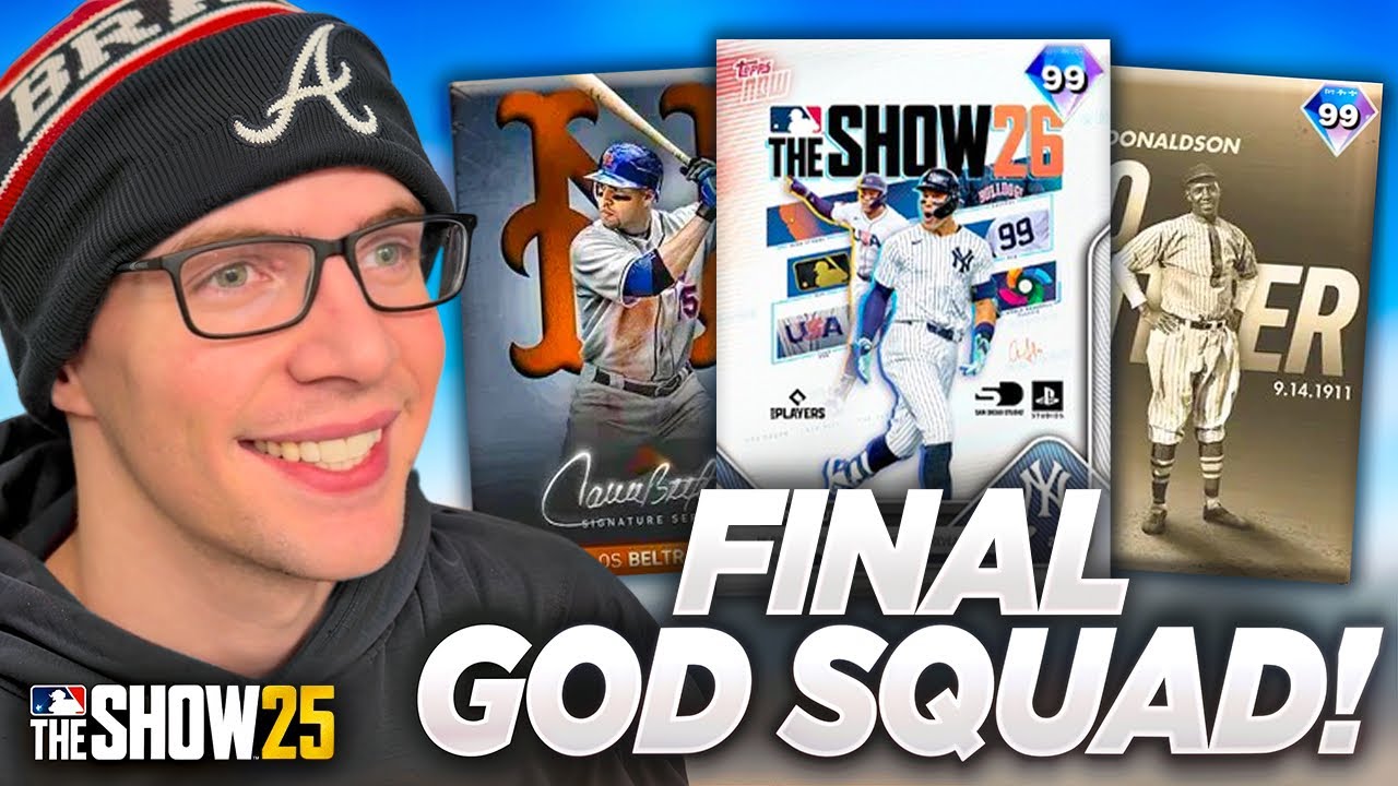 Моя финальная команда богов в MLB The Show 25...
