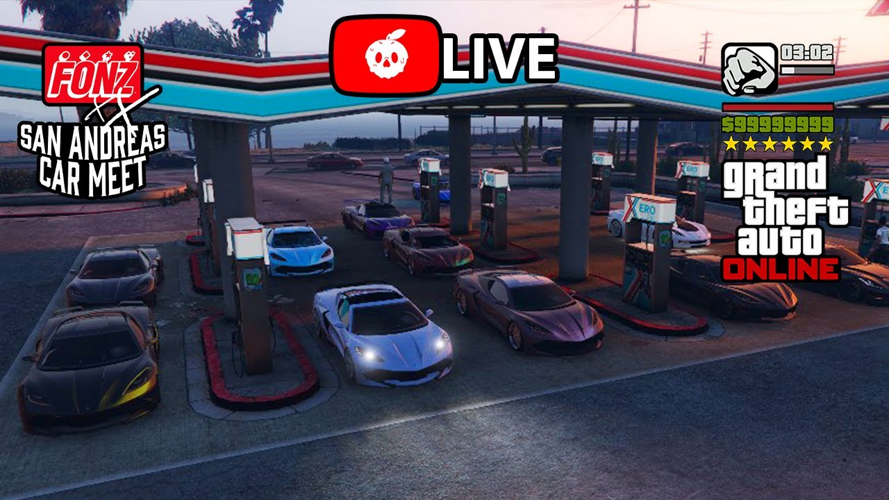 FonzXX Car Meet | GTA 5 Online 🔴LIVE (PS5) | Street Racing RP | Cruising | Buy & Sell