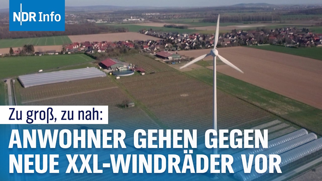 266 Meter hoch: Stehen hier bald Riesen-Windräder vor der Haustür? I NDR Info