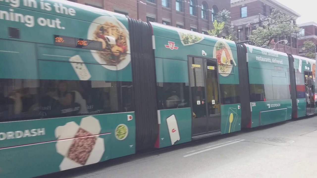 New TTC Streetcar 4459 at King Street West