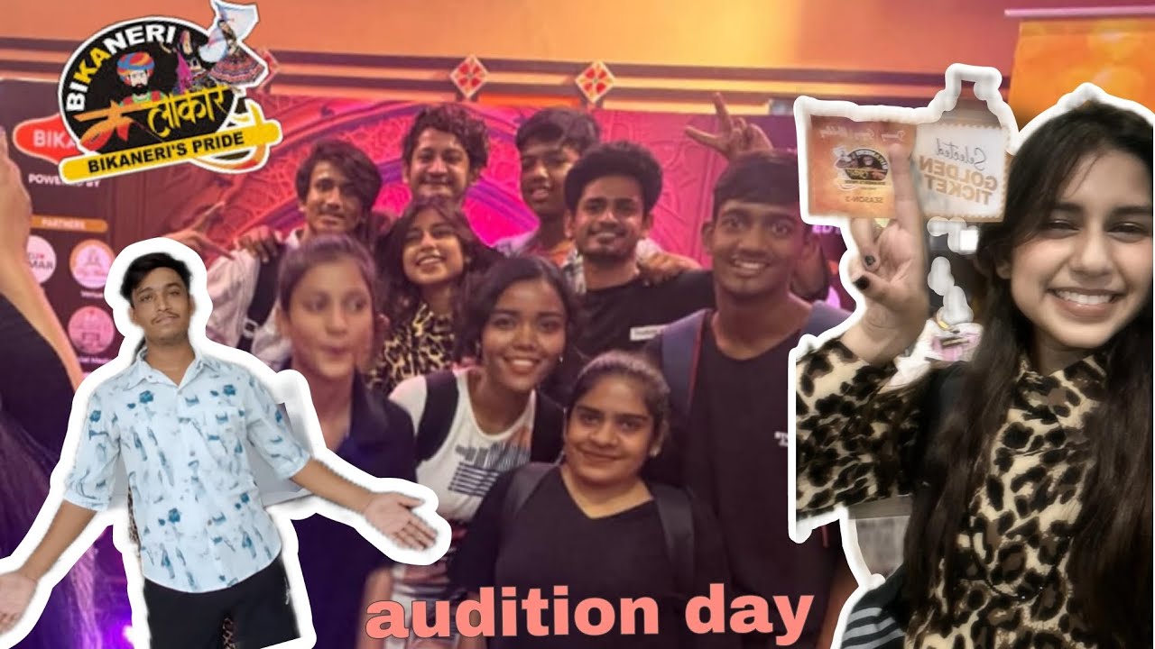 mene first time audition Diya llvlogll OMG 😱 #bikanerikalakar..  @BhanuPriyaVlogs-wx7sk .....