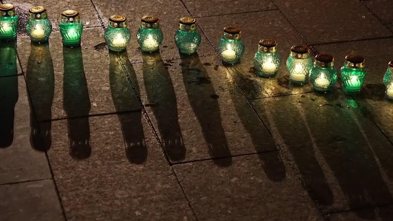 Candlelight memorial in Lviv honors war dead