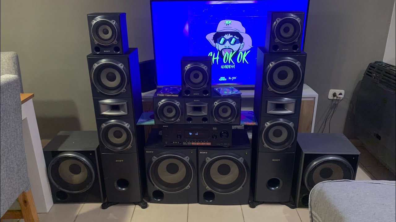 Sony Muteki STR K5000 Prueba Máximo volumen