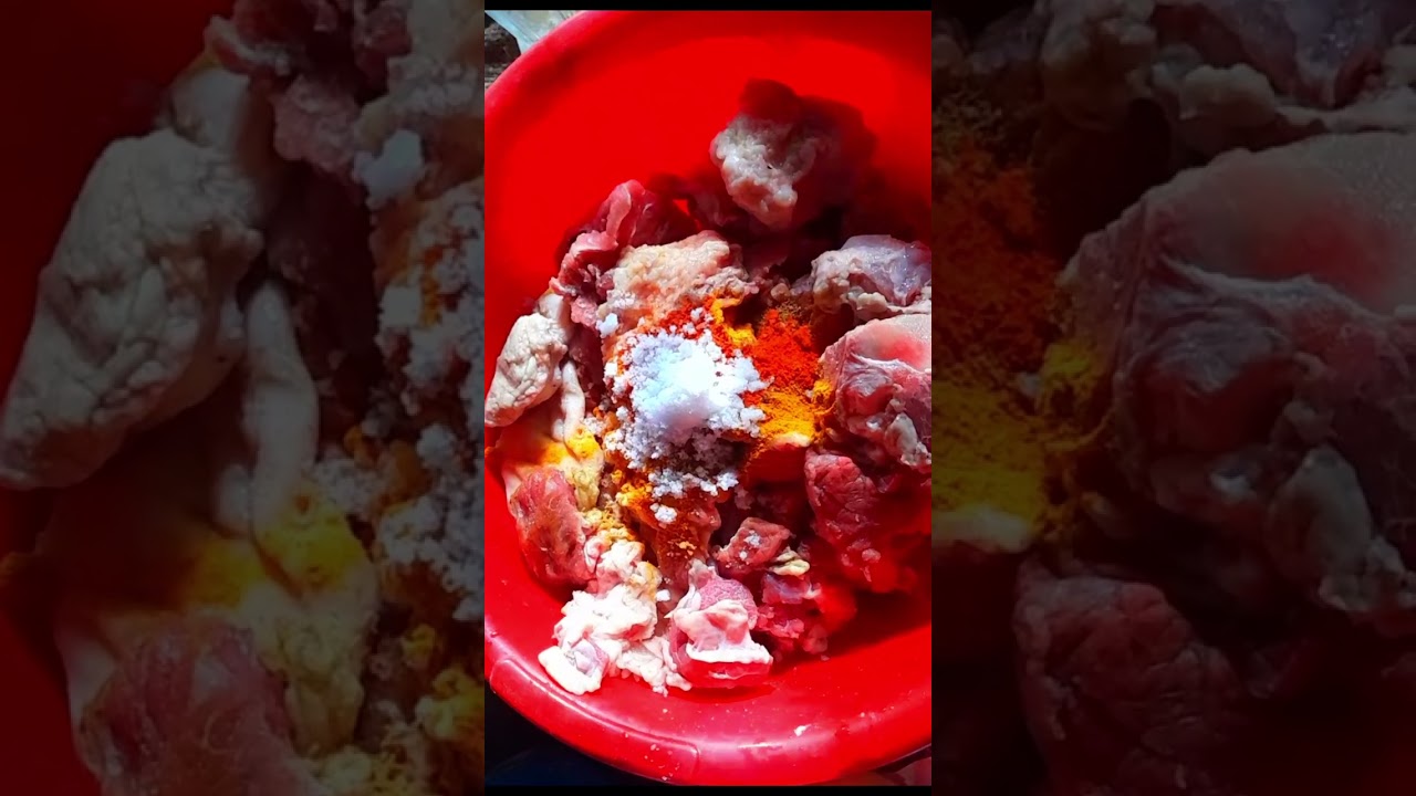 How to cook Beff Vuna | Village style Beff Curry #Shorts