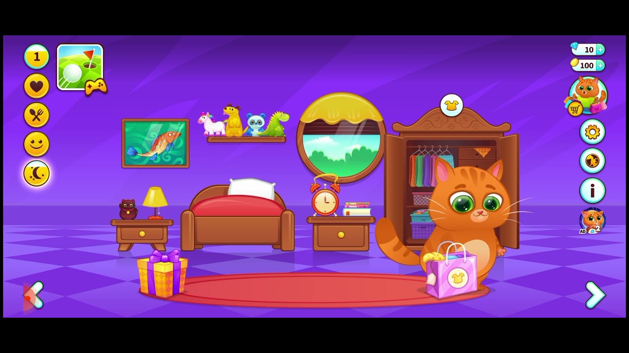 Playing the rip off of talking tom 