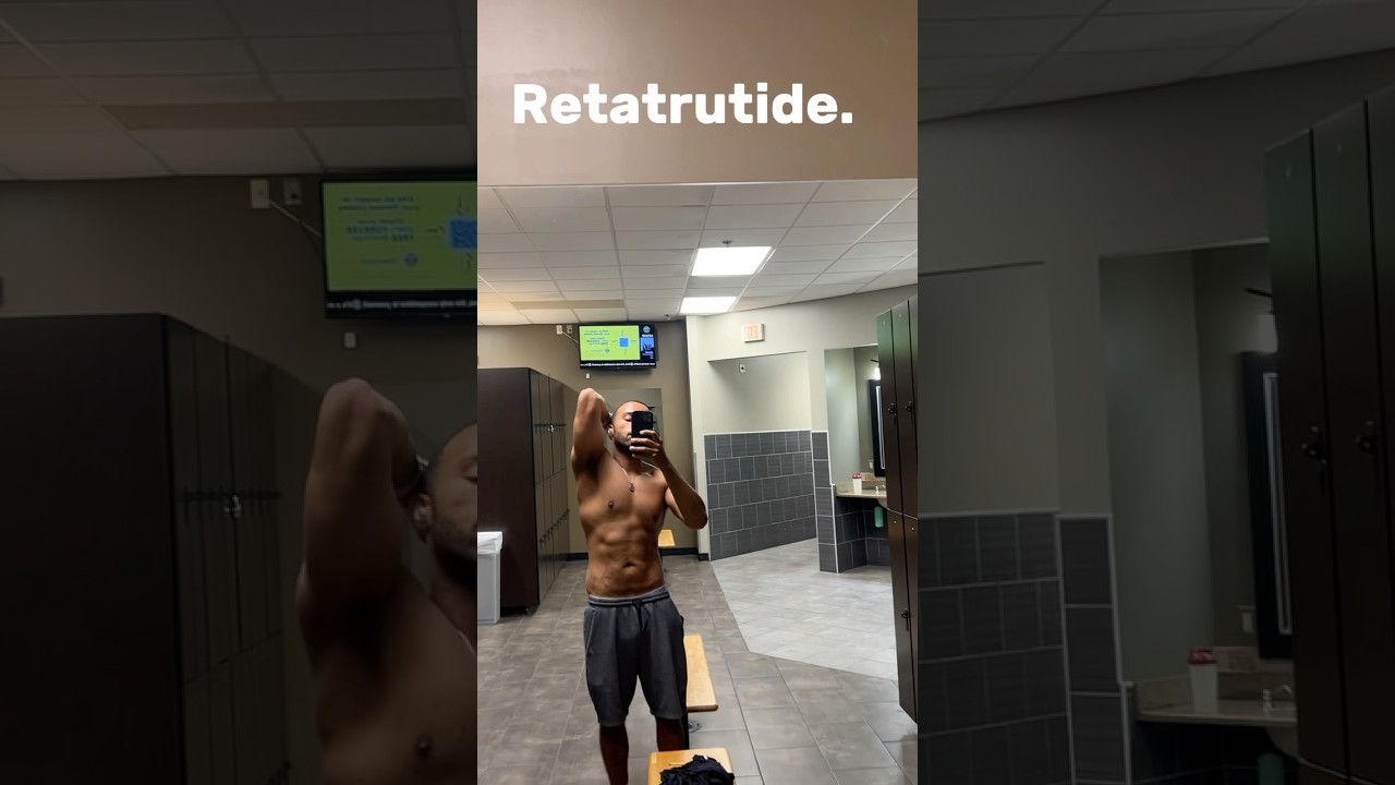 2 more months of the cut #peptides #retatrutide #gym #explore #fitness