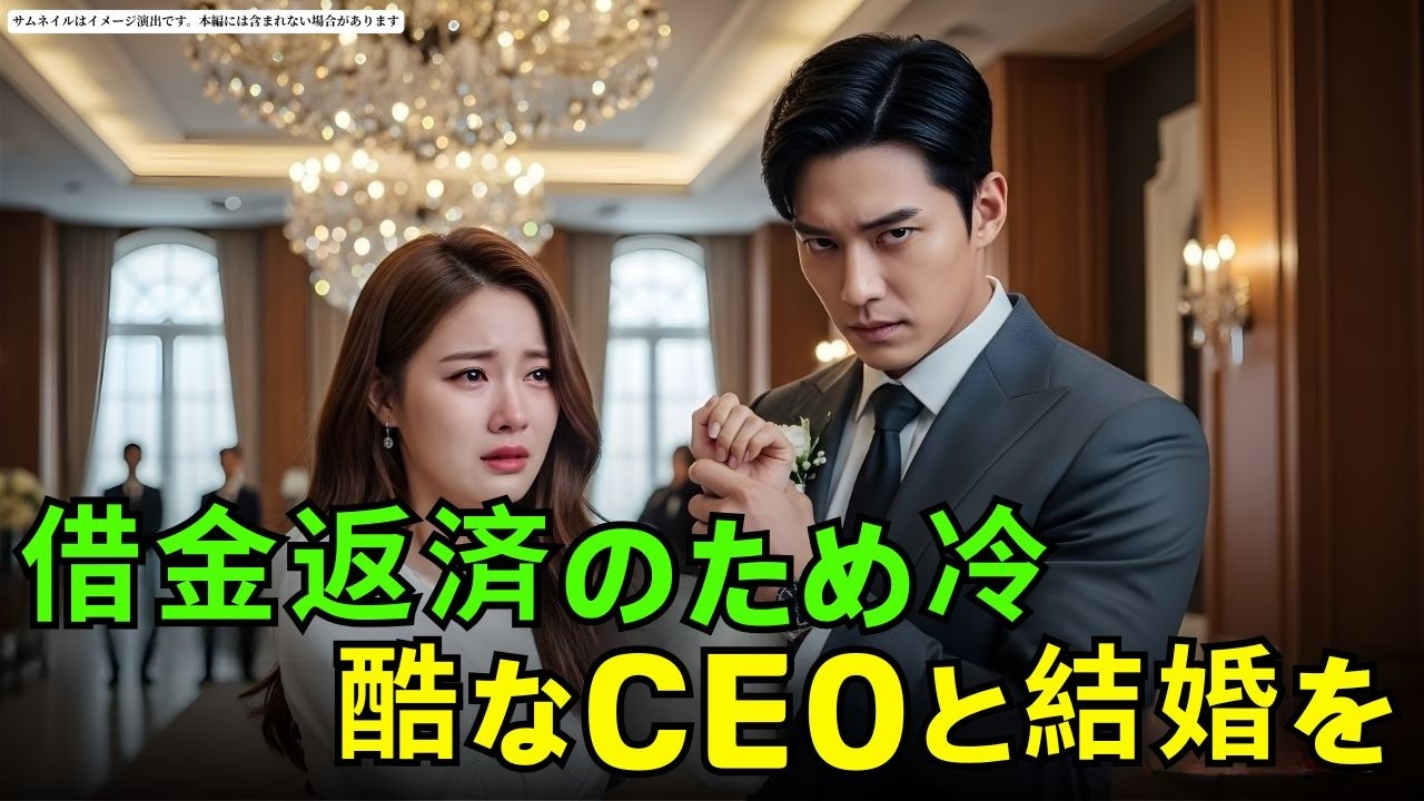 借金返済のため冷酷なCEOと結婚を強いられた彼女…翌朝、彼は「これからは君だけを信じる」と宣言した。#朗読#読み聞かせ#CEOロマンス #CEO