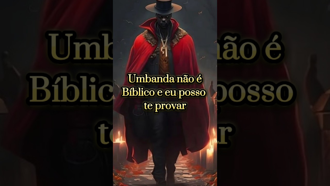 Umbanda n&atilde;o &eacute; B&iacute;blico e eu posso te provar! #shorts #umbanda